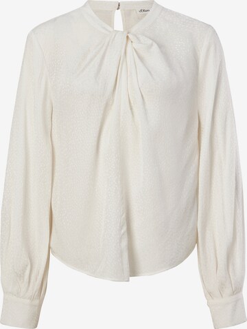 s.Oliver Blouse in Beige: front