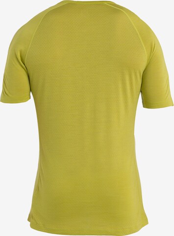 ICEBREAKER - Camiseta funcional 'ZoneKnit' en verde