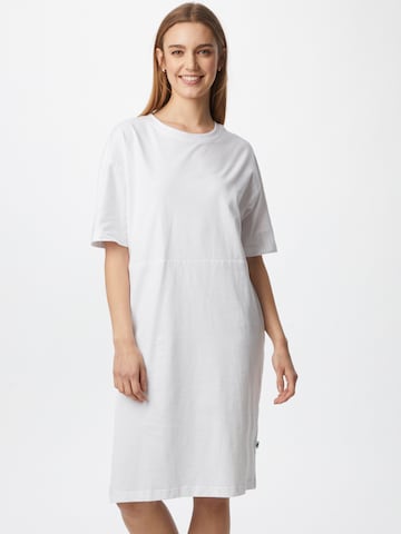 Urban Classics Šaty – bílá: přední strana