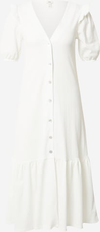 River Island Shirt dress in White: front