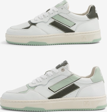 Caval Lace-up shoe ' FLOW ' in Green: front