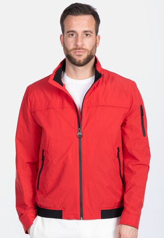 NEW CANADIAN Between-Season Jacket 'PACKABLE' in Red: front