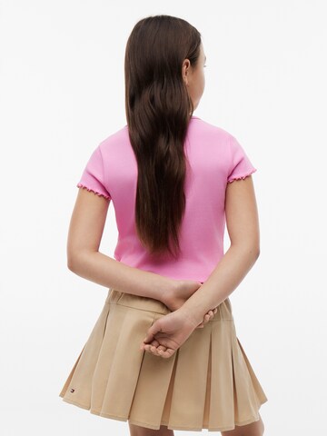 TOMMY HILFIGER Shirt 'ESSENTIAL' in Pink