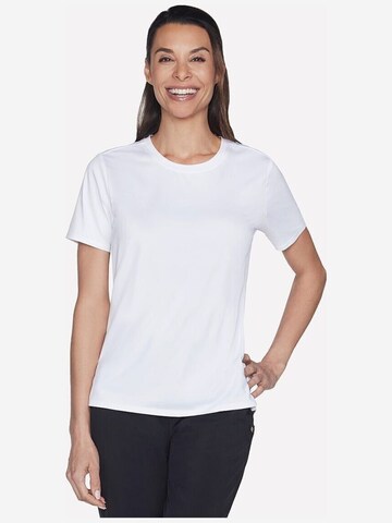 SKECHERS - Camiseta 'Skechers GODRI SWIFT TEE' en blanco