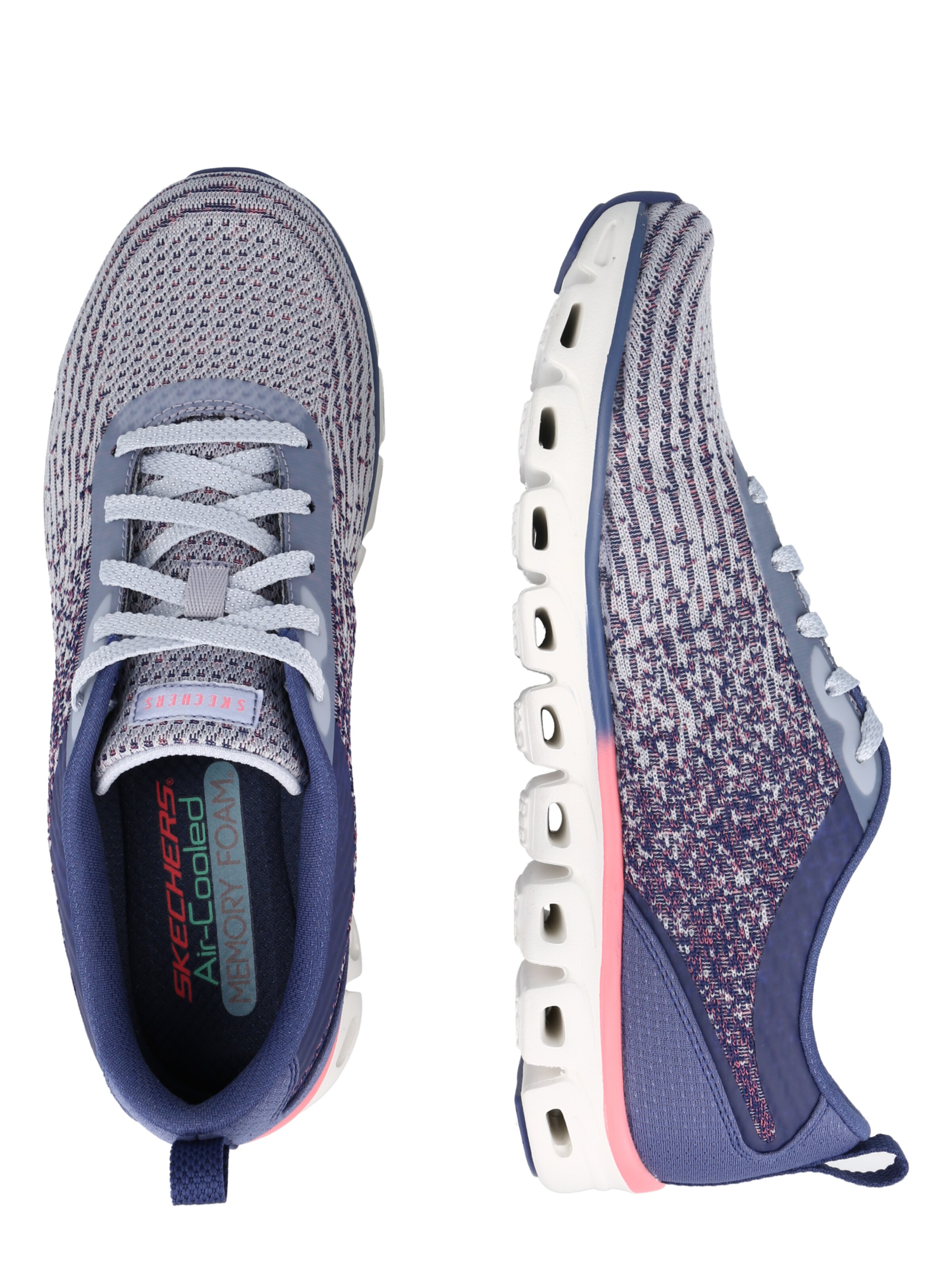 SKECHERS Sneakers laag in Blauw