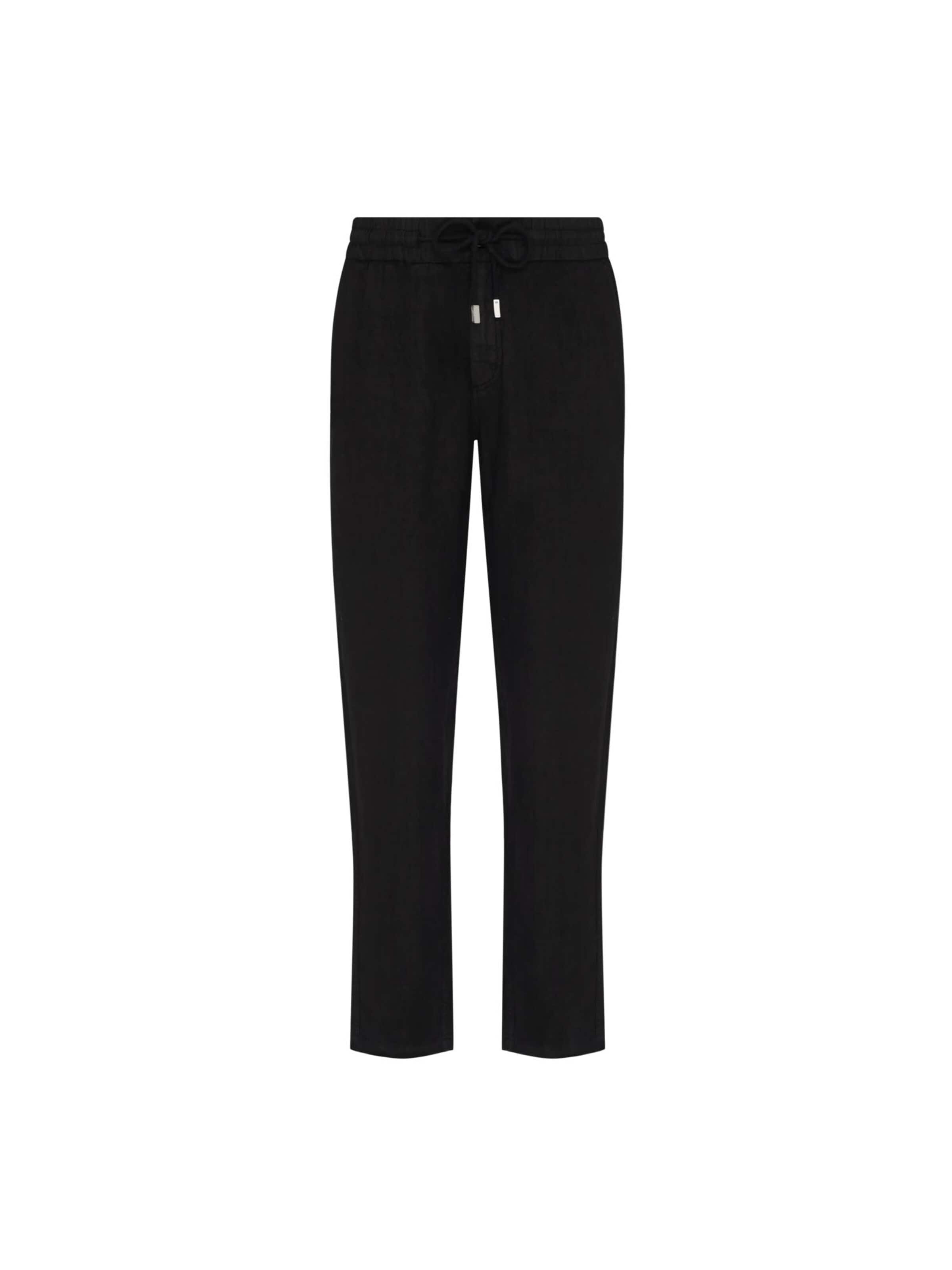 Regular Pantalon Vilebrequin en noir : devant