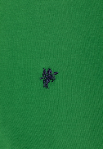 DENIM CULTURE Koszulka 'Barrow' w kolorze zielony