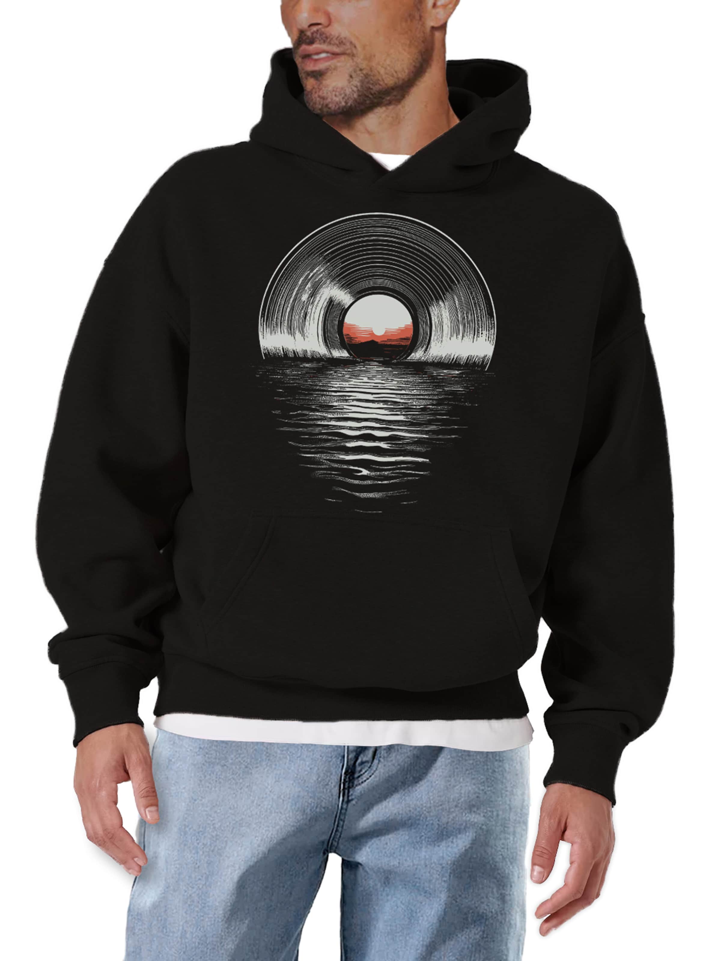 MAKAYA Sweatshirt in Black