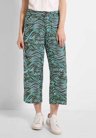 CECIL Regular Pants in Green: front