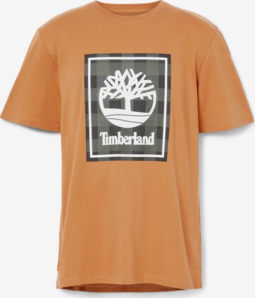 TIMBERLAND - Camisa 'Buffalo' em castanho: frente