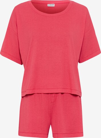 LSCN by LASCANA Pajama in Red: front