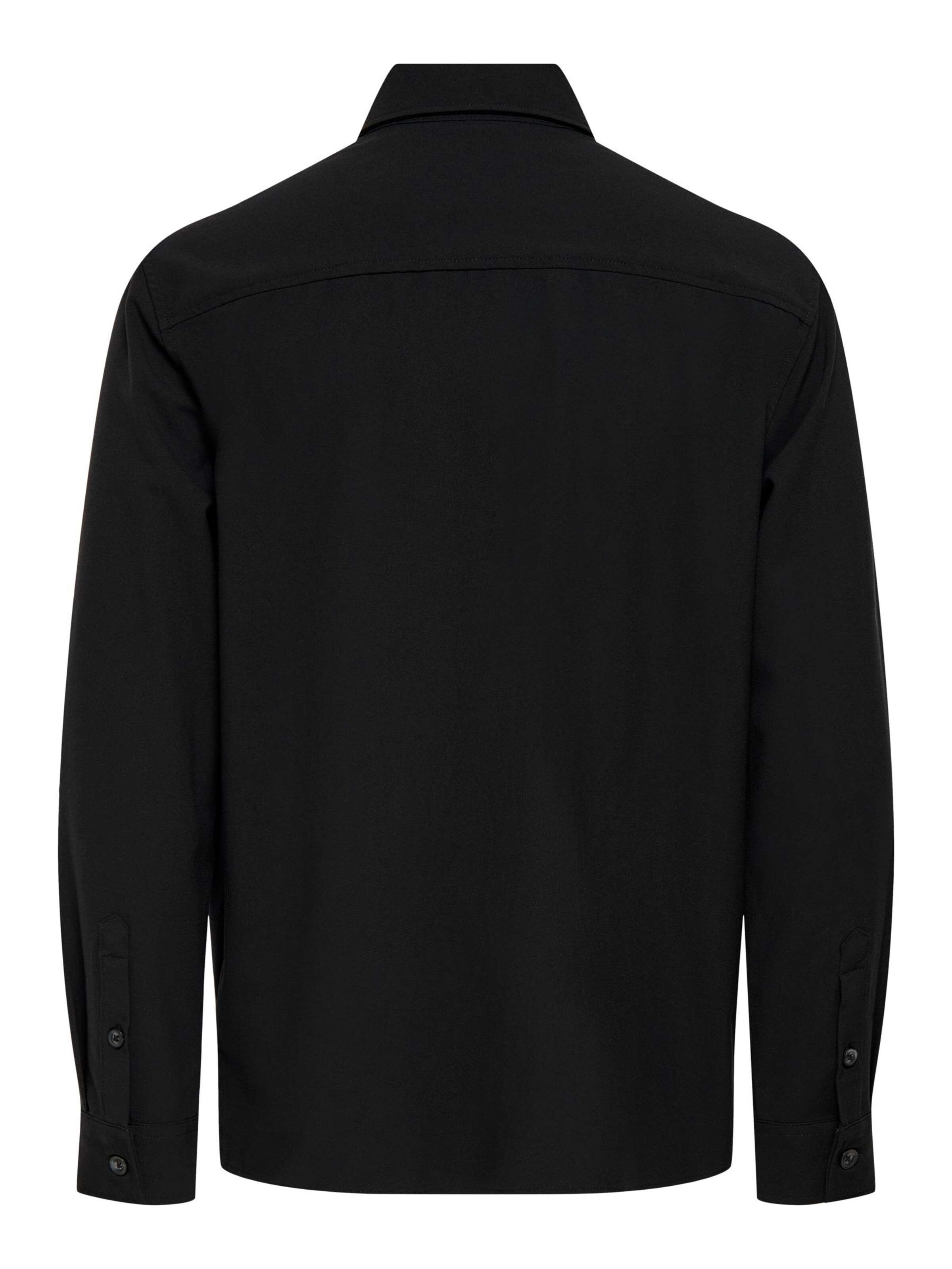 Only & Sons - Ajuste regular Camisa 'VENUS' en negro