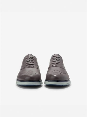 Cole Haan Schnürschuh 'ZG RMSTD WING ULINED' in Grau