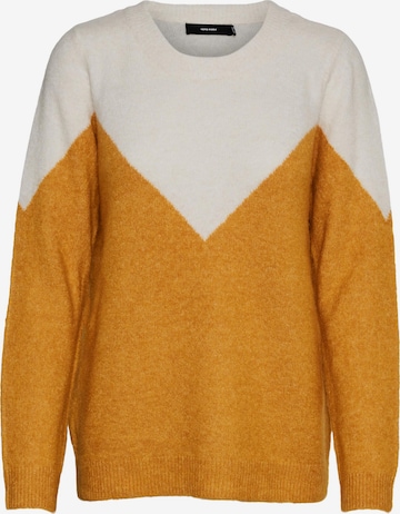 VERO MODA Sweater 'Plaza' in Yellow: front