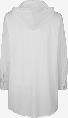 MIAMODA Blouse in White