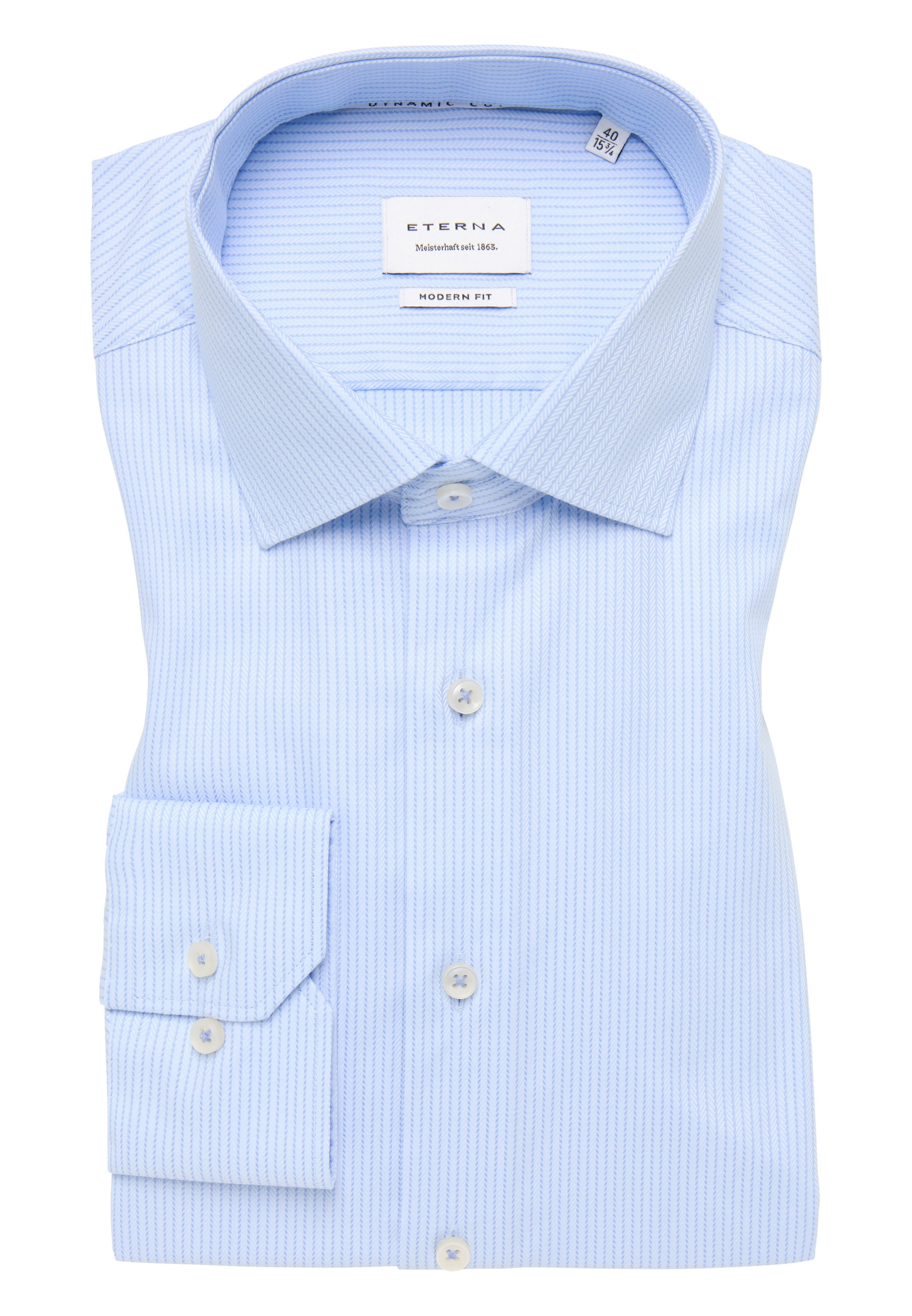 ETERNA Regular Fit Businesshemd in Blau