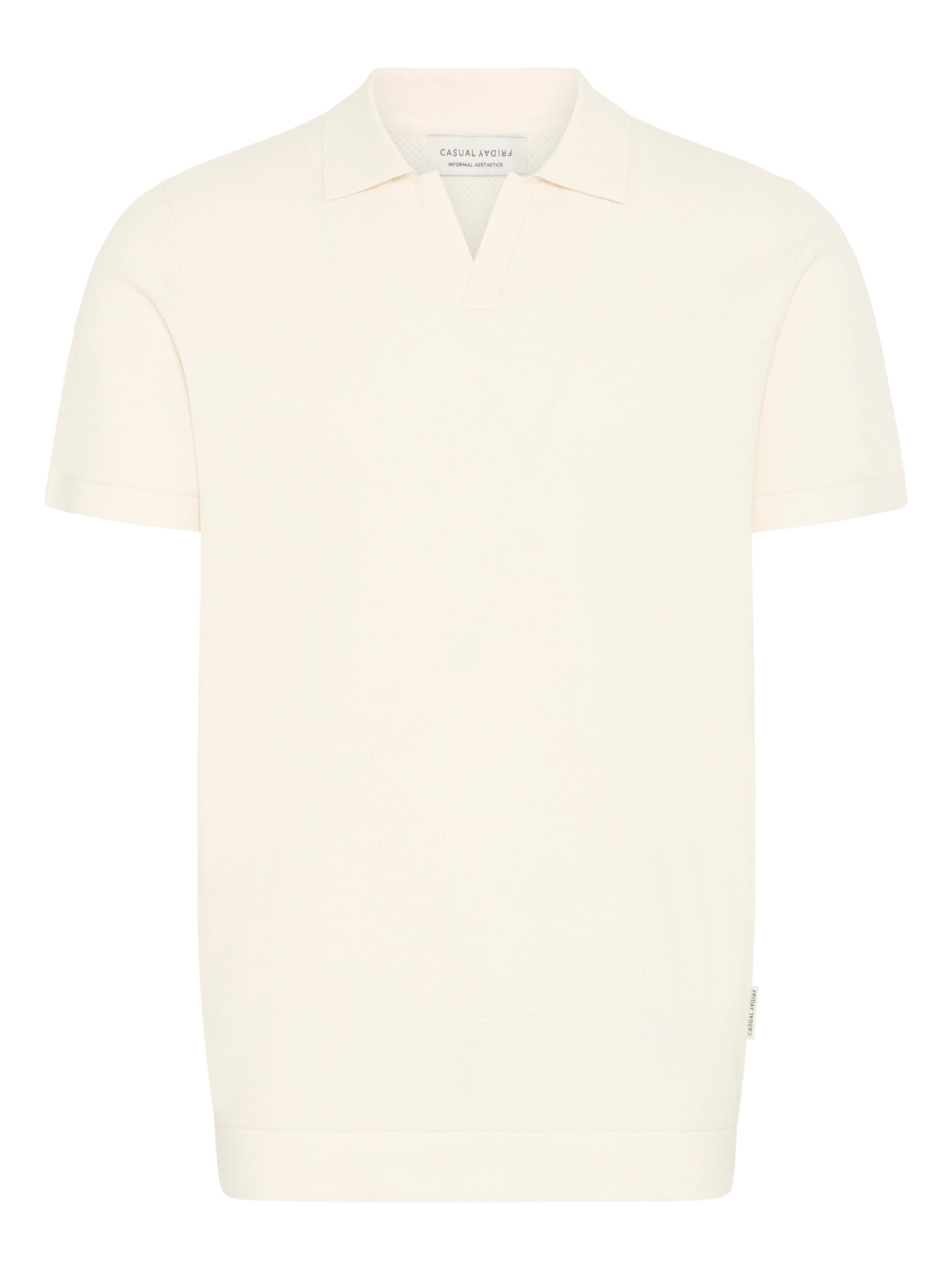 Casual Friday Shirt ' CFMateo ' in Beige: voorkant