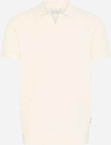 T-Shirt ' CFMateo ' Casual Friday en beige : devant