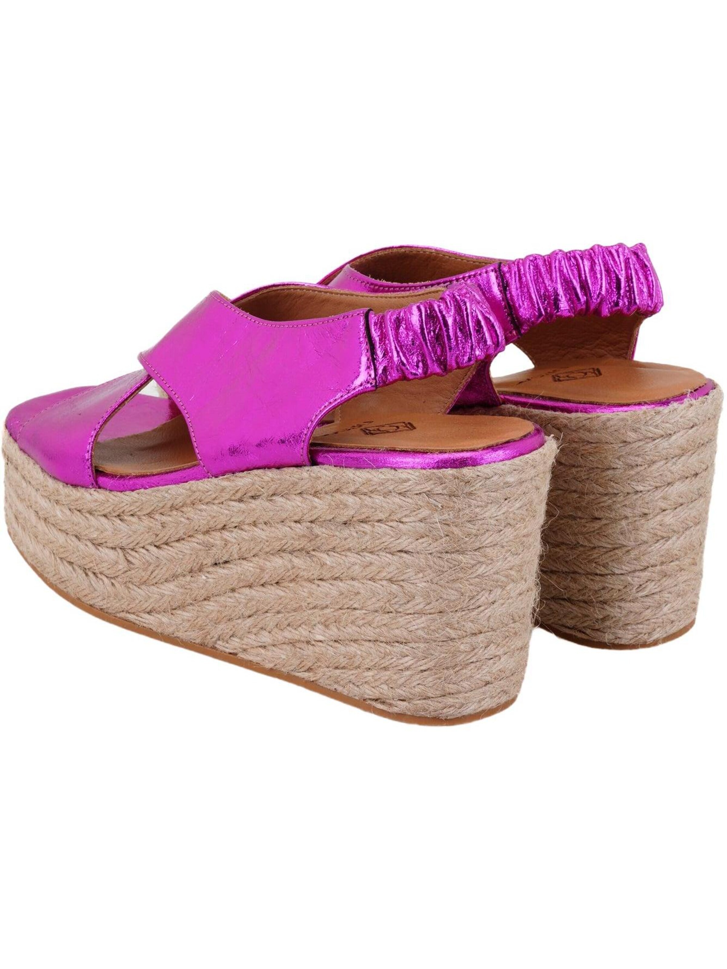 Sandales 'Keilsandalen' Desa en rose