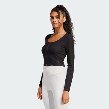 ADIDAS SPORTSWEAR - Cárdigan deportivo 'Seasonal Essentials' en negro