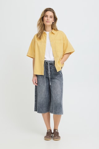 Chemisier 'VIMARCELLA' Pulz en jaune