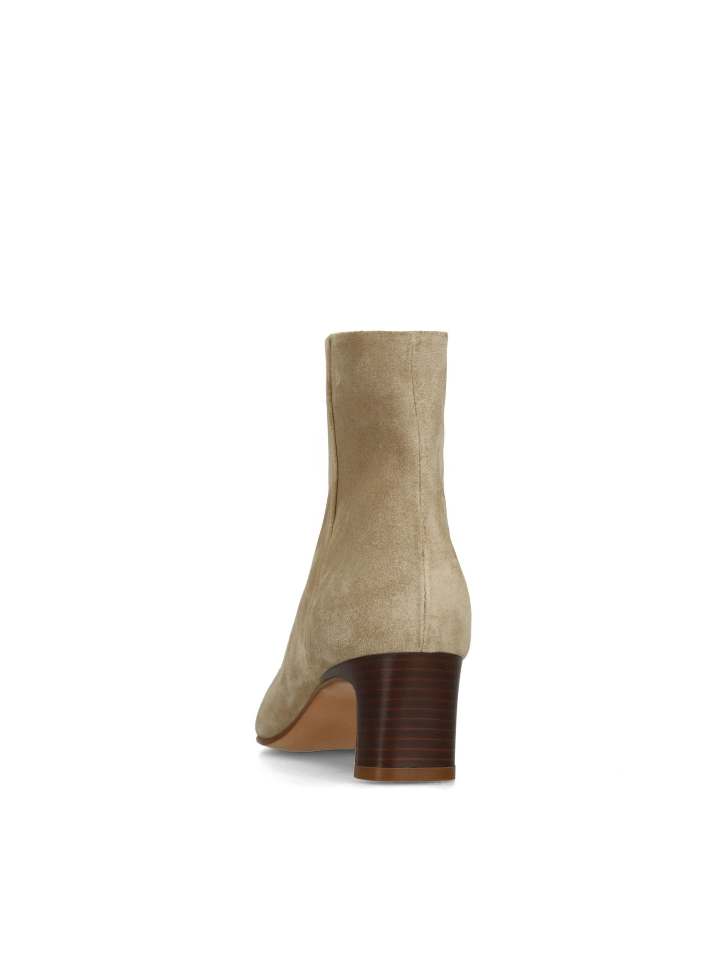 MANFIELD Stiefelette in Beige