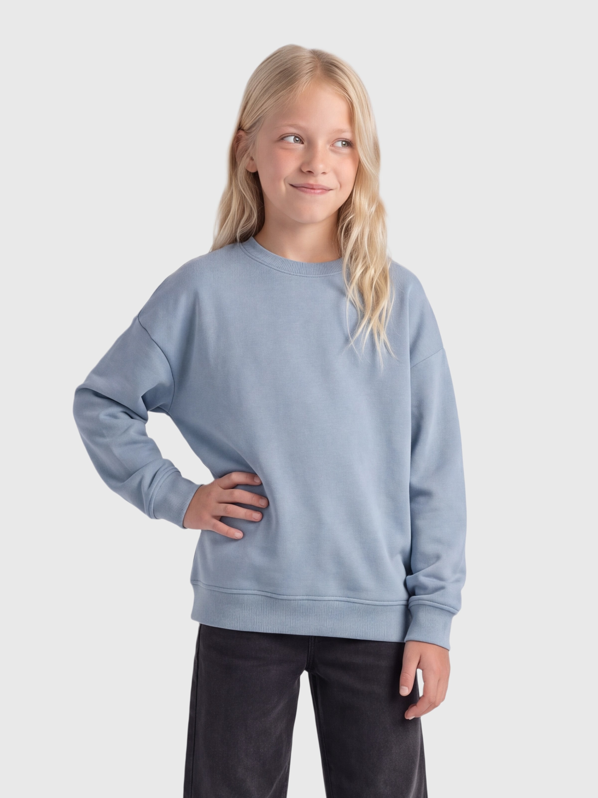 ONLY GIRLS Tréning póló 'KOGSweat' - kék