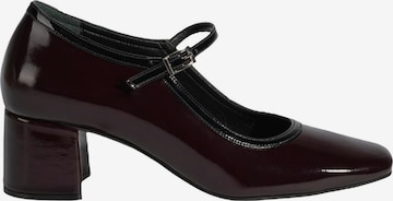 Chaussure basse 'Blockabsatz-Schlupf' Desa en rouge : devant