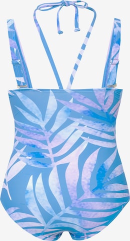 Ulla Popken Swimsuit in Blue