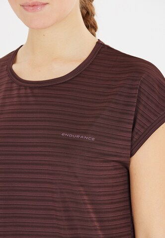 T-shirt fonctionnel 'Limko' ENDURANCE en marron