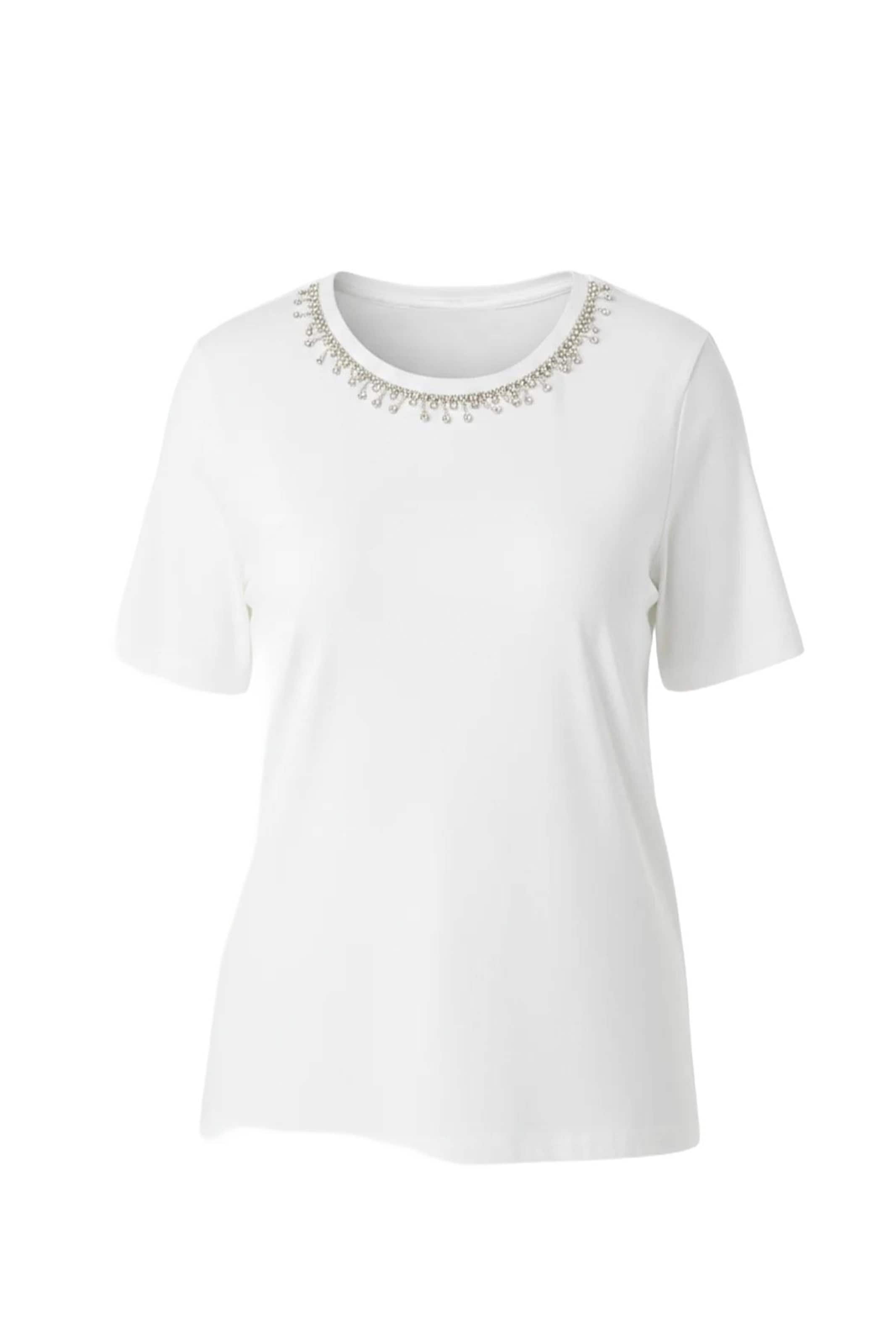 Shape Of You T-Shirt in Weiß: Vorderseite