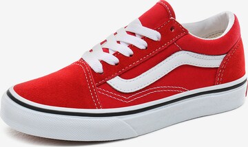 VANS Sneakers 'Old Skool' i rød: forside