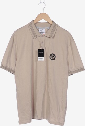 Carlo Colucci Poloshirt XL in Beige: predná strana