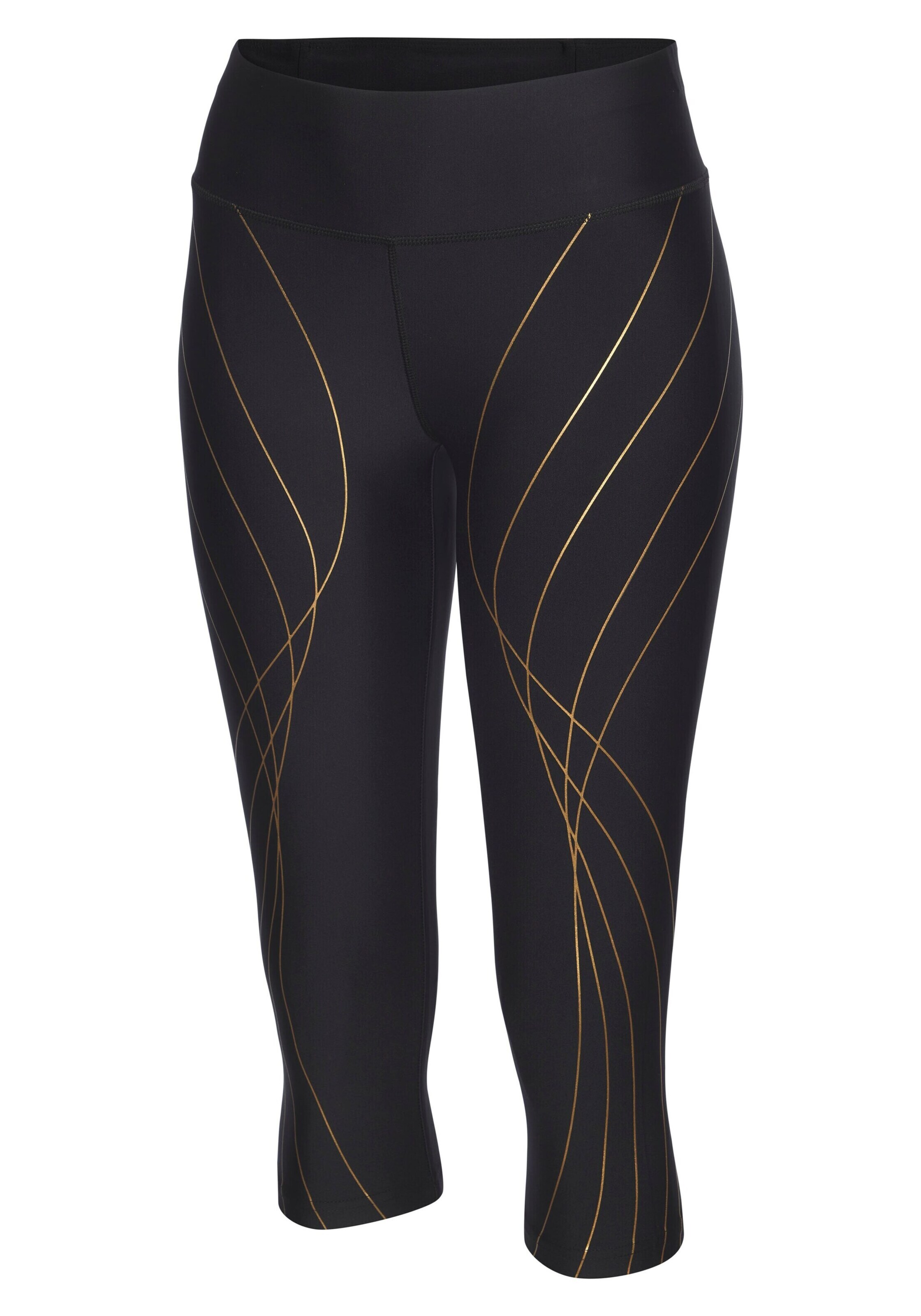 LASCANA ACTIVE Skinny Sporthose in Schwarz