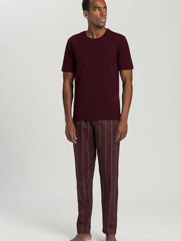 Hanro Pajama Pants 'Night & Day' in Brown