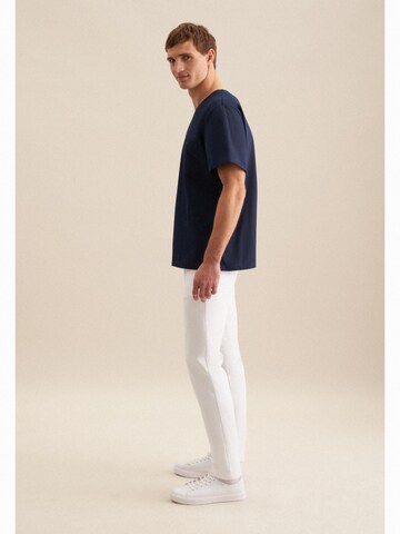 Coupe regular Chemise SEIDENSTICKER en bleu