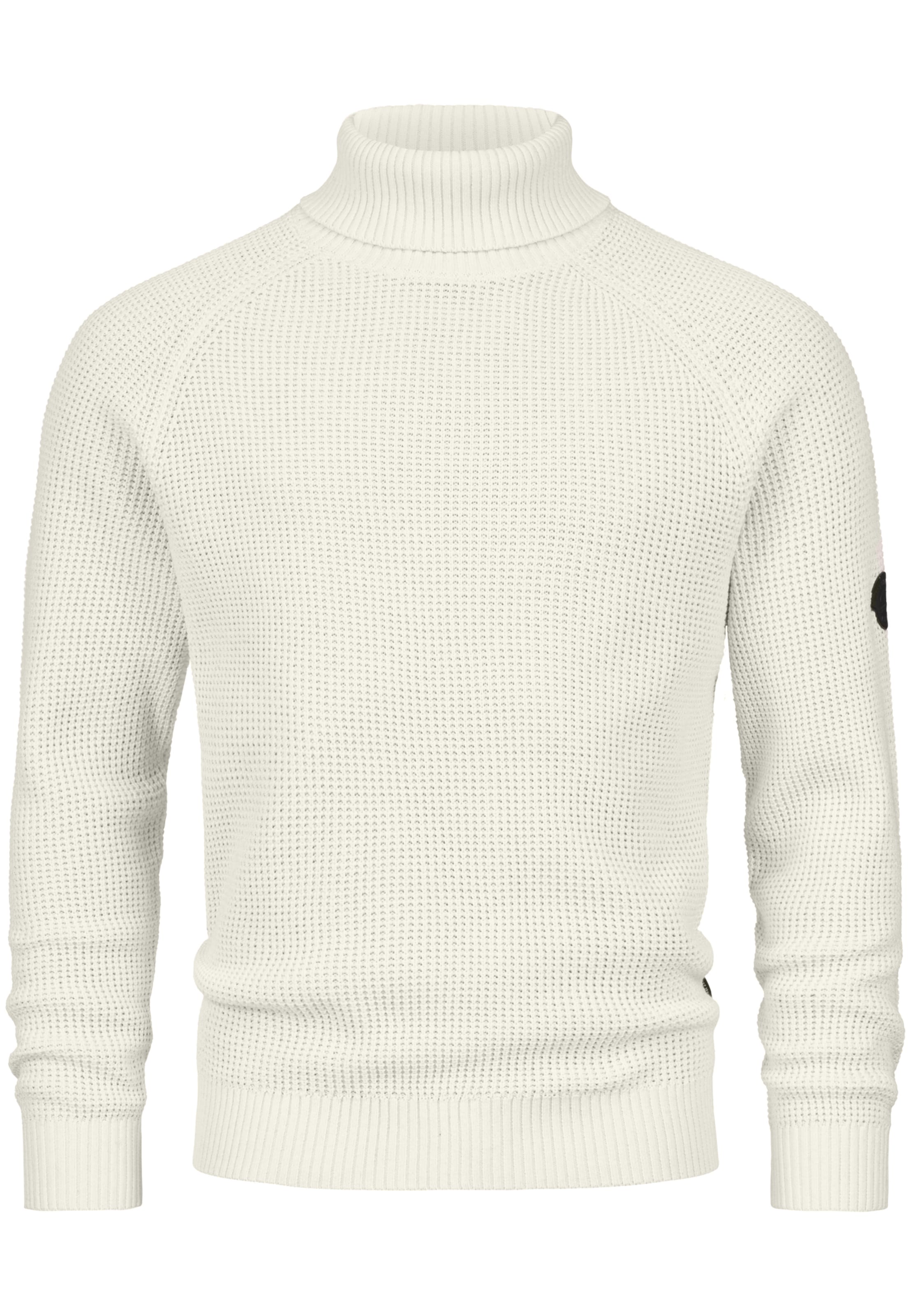 INDICODE JEANS Pullover 'Harlan' in Beige: Vorderseite