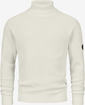 INDICODE JEANS Sweater 'Harlan' in Beige: front