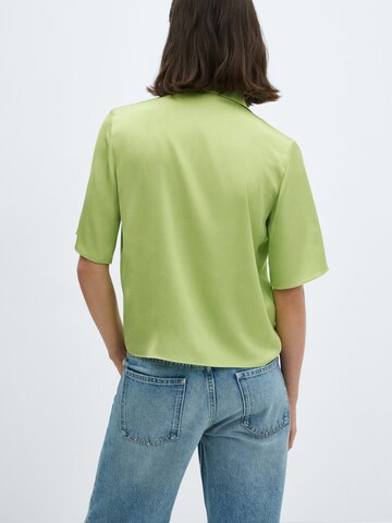 MANGO Blouse 'SASSA' in Groen