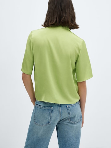 MANGO Blouse 'SASSA' in Green