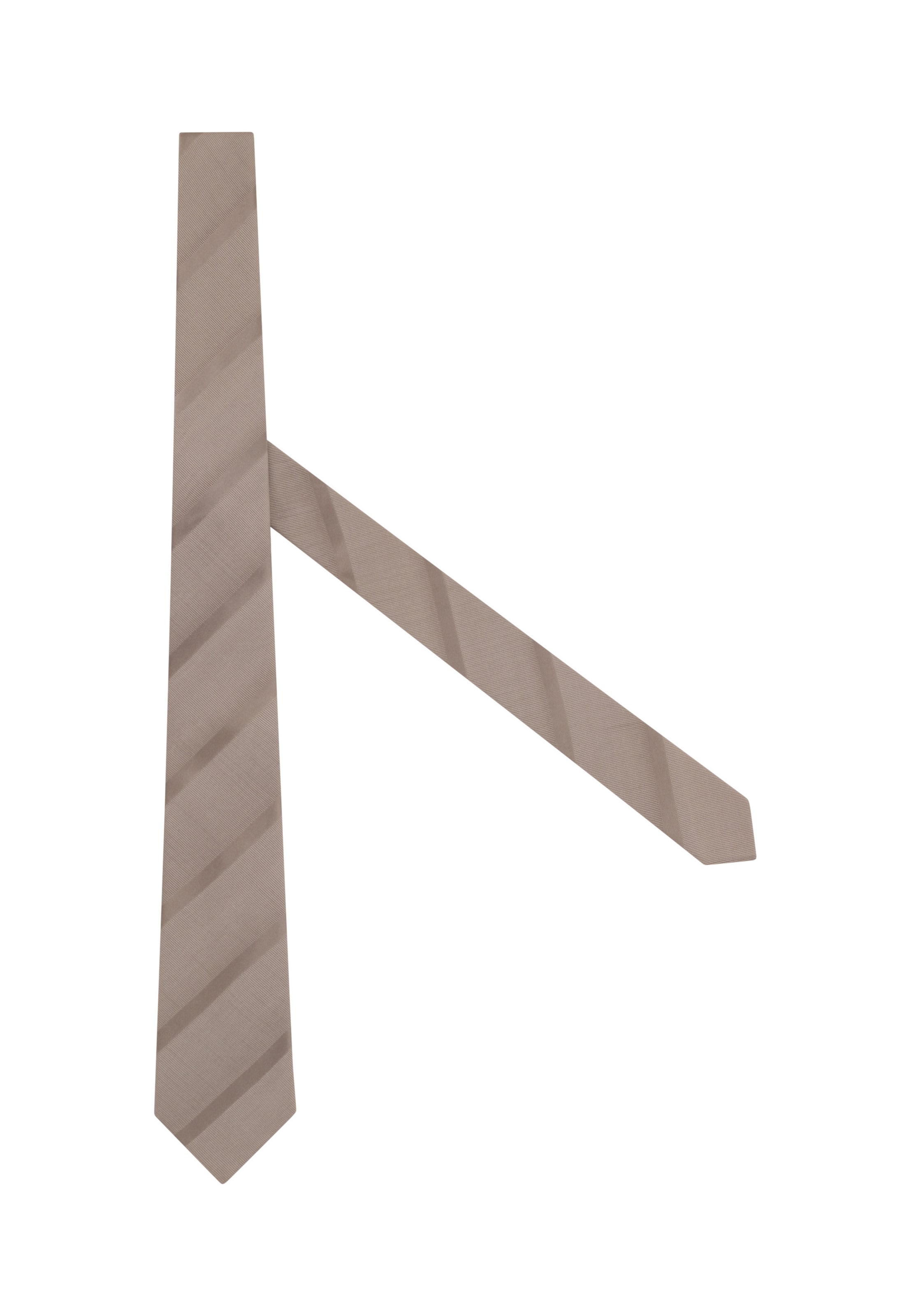 Cravate Boggi Milano en gris : devant