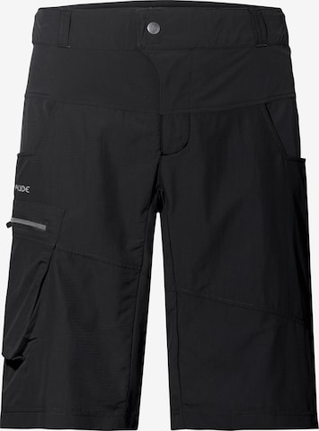 VAUDE Sportshorts 'Qimsa' in Schwarz: predná strana