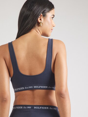 Tommy Hilfiger Underwear Bustier Nedrček | modra barva