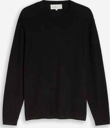 TOM TAILOR DENIM Pullover in Schwarz: Vorderseite