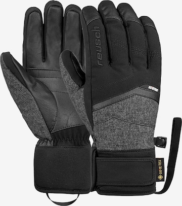 REUSCH Athletic Gloves 'Blaster' in Black: front