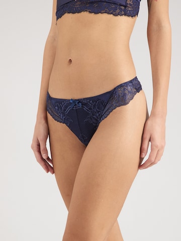 Hunkemöller String 'Kimberley' in Blauw: voorkant