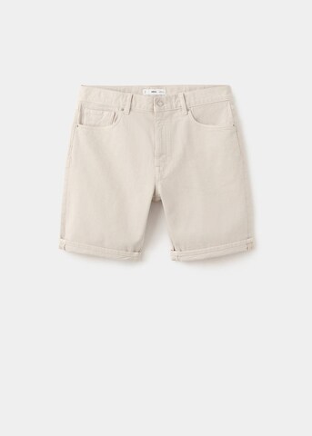 MANGO MAN Slim fit Jeans 'Nepto' in Beige