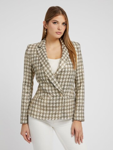 Blazer GUESS en beige : devant