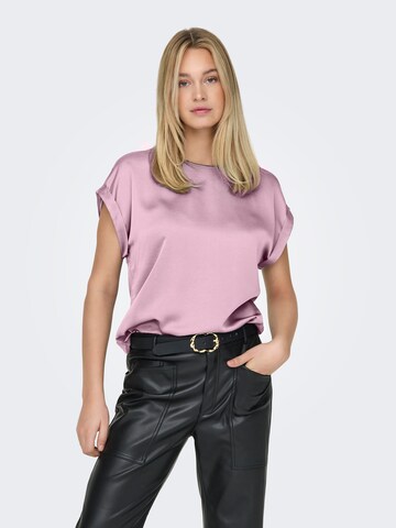 Maglietta di ONLY in rosa: frontale