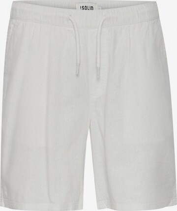 Regular Pantalon 'Aurelius' !Solid en blanc : devant